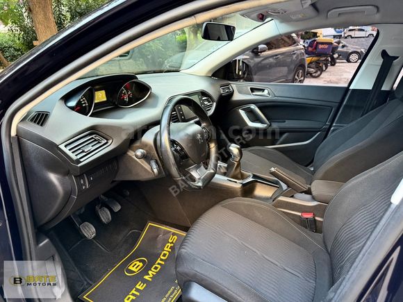 ''BATE MOTORS''2014 MODEL PEUGEOT 308 1.2 PURETECH MASRAFSIZ