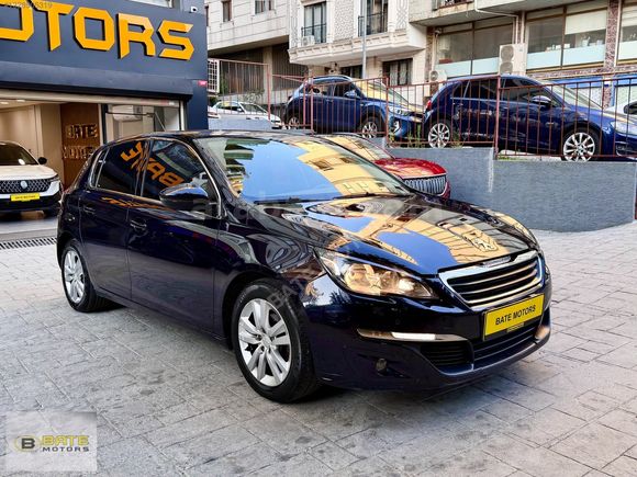 ''BATE MOTORS''2014 MODEL PEUGEOT 308 1.2 PURETECH MASRAFSIZ