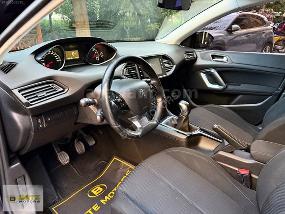 ''BATE MOTORS''2014 MODEL PEUGEOT 308 1.2 PURETECH MASRAFSIZ