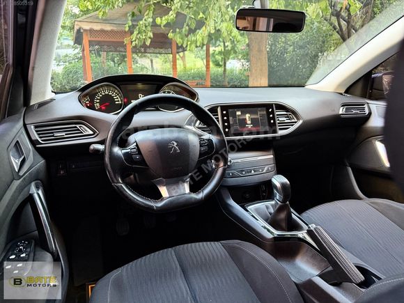 ''BATE MOTORS''2014 MODEL PEUGEOT 308 1.2 PURETECH MASRAFSIZ