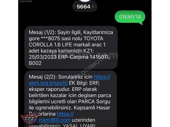 2018 1.6 Life HATASIZ DÜŞÜK KM