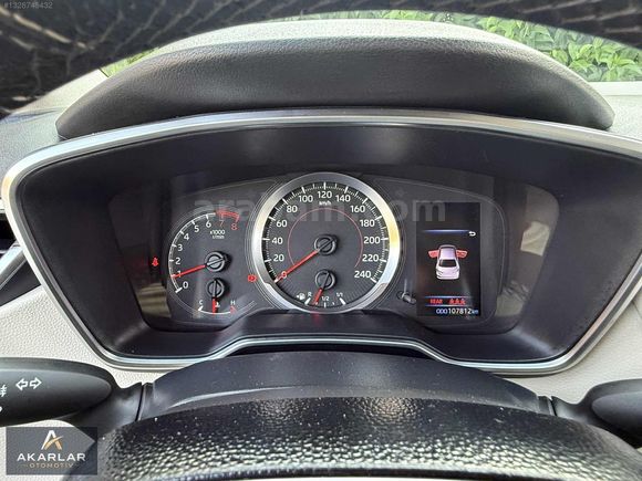 2020 1.6 VİSİON KAR BEYAZ+ÇELİK JANT+GERİ GÖRÜŞ+NAVİGASYON+LPG