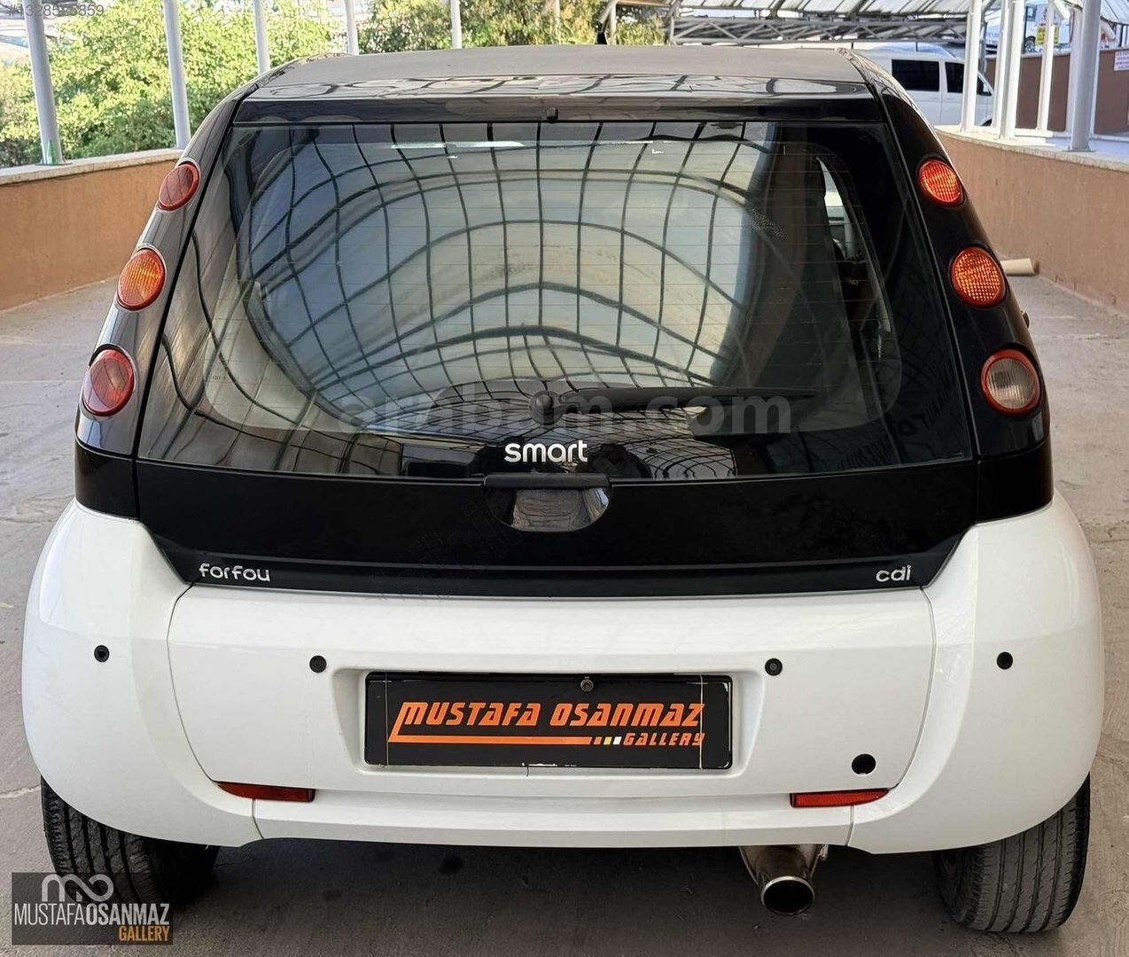 Galeriden Smart ForFour 1.5 CDI Passion 2005 Model Gaziantep 325.500 km Beyaz 5