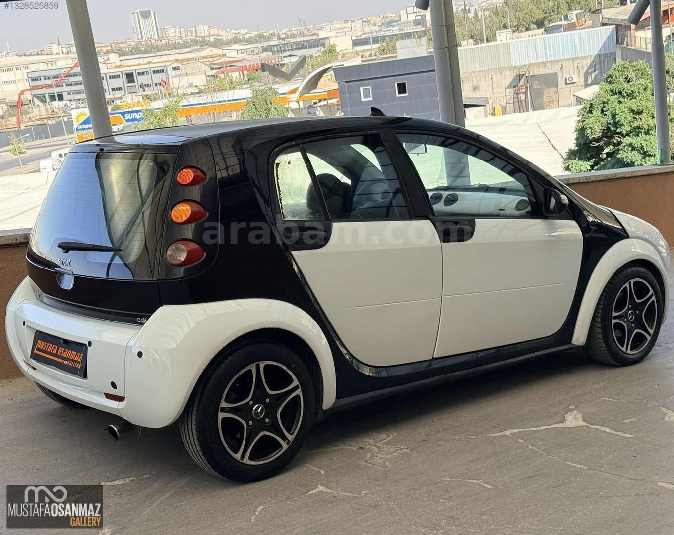 Galeriden Smart ForFour 1.5 CDI Passion 2005 Model Gaziantep 325.500 km Beyaz 4