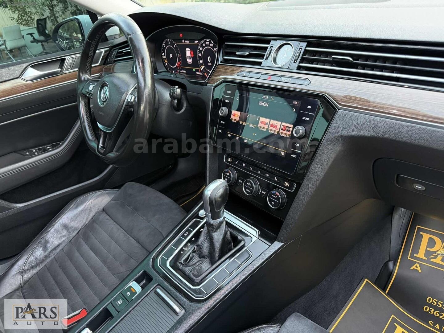 Galeriden Volkswagen Passat 1.6 TDi BlueMotion Highline 2017 Model Samsun 177.000 km Beyaz 5