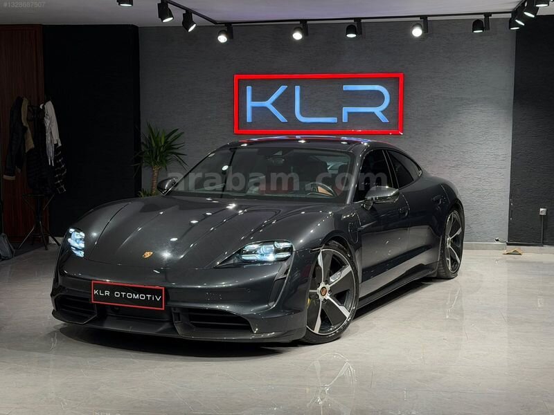 Galeriden Porsche Taycan Elektrik Turbo S 2020 Model İstanbul 81.000 km Gri