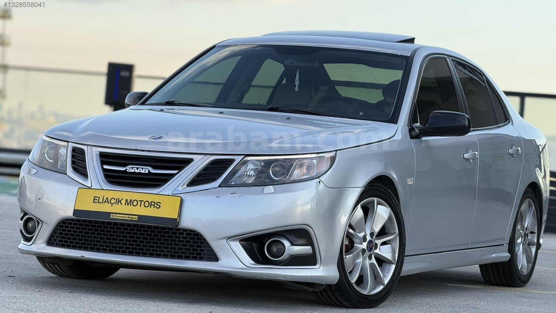 Galeriden Saab 9-3 2.0 Turbo Vector 2007 Model Ankara 199.000 km Gri 5