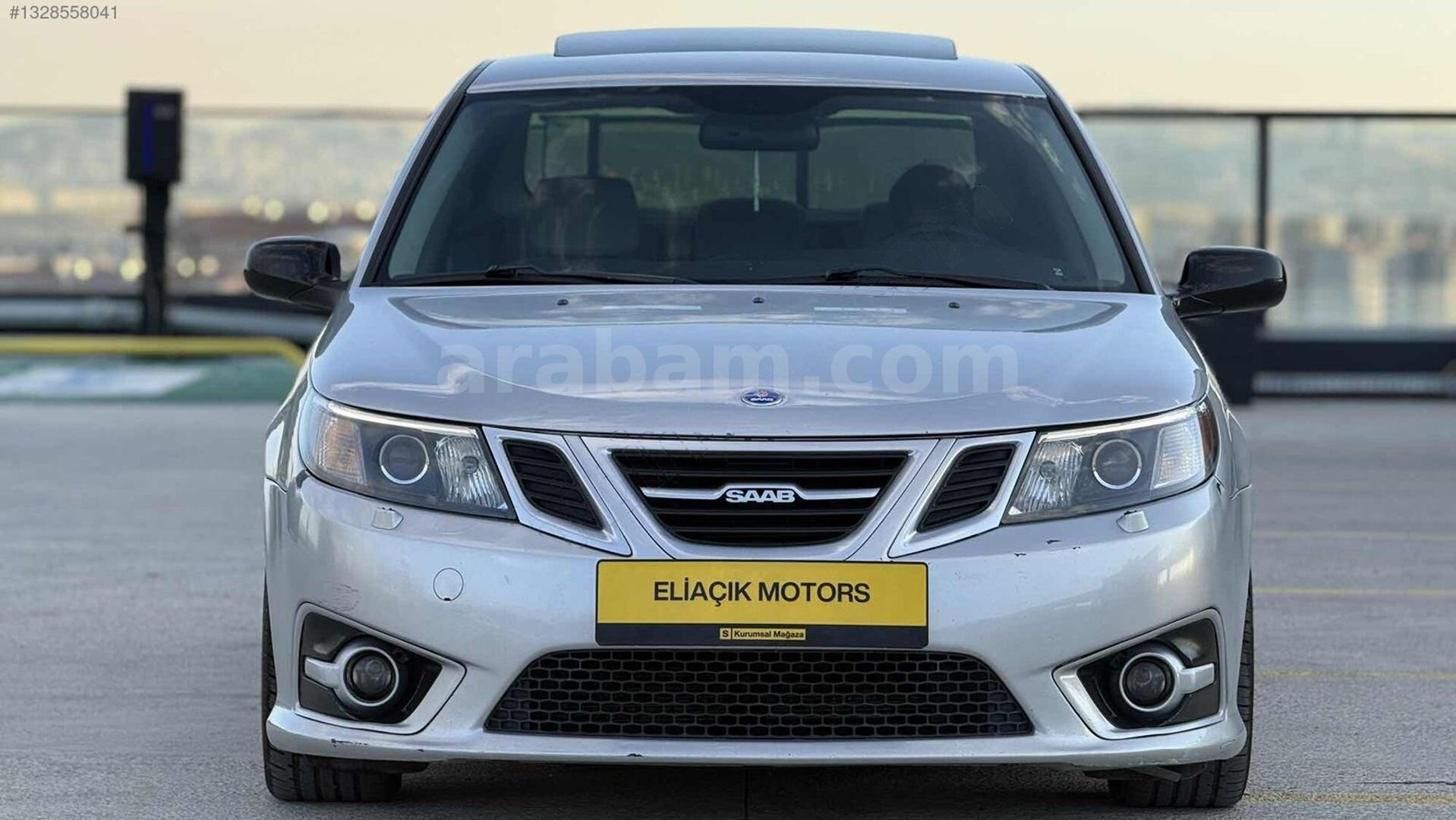 Galeriden Saab 9-3 2.0 Turbo Vector 2007 Model Ankara 199.000 km Gri 1