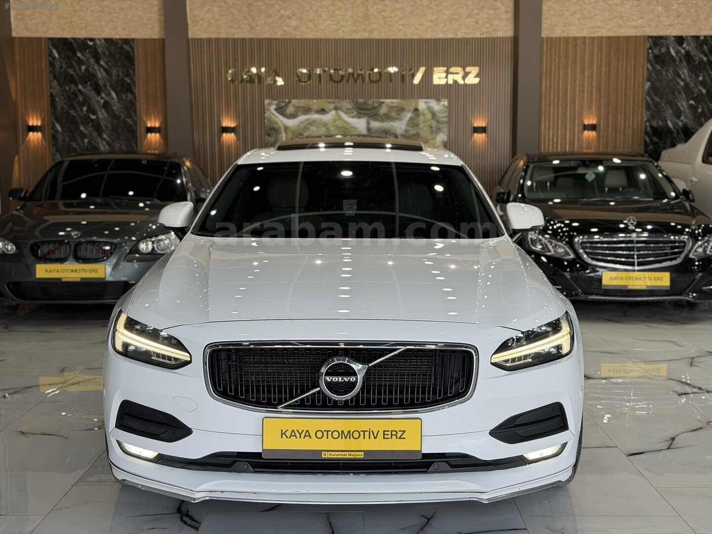 Galeriden Volvo S90 2.0 D D4 Inscription 2017 Model Erzurum 280.000 km Beyaz 2