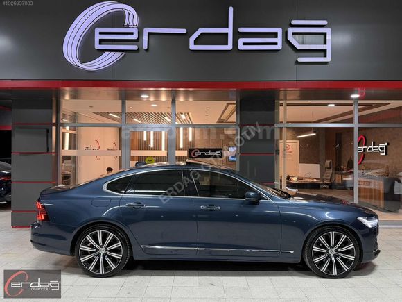 ERDAĞDAN 2021 VOLVO S 90 2.0 D B5 PLUS BRİGHT BOYASIZ S.BAKIMLI