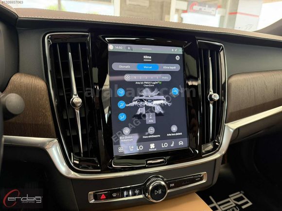ERDAĞDAN 2021 VOLVO S 90 2.0 D B5 PLUS BRİGHT BOYASIZ S.BAKIMLI