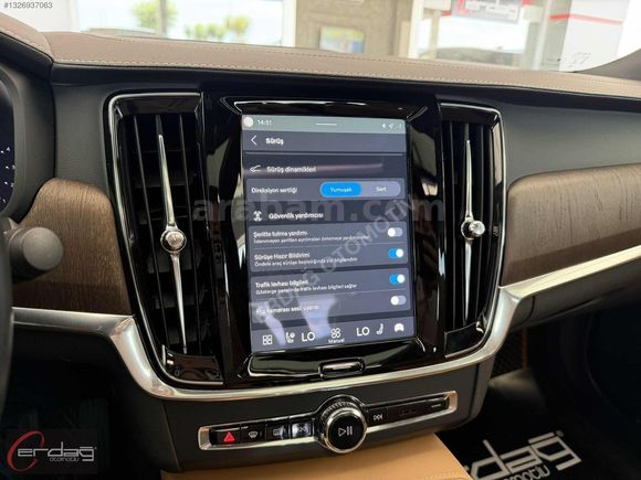 ERDAĞDAN 2021 VOLVO S 90 2.0 D B5 PLUS BRİGHT BOYASIZ S.BAKIMLI