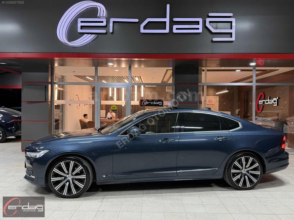 ERDAĞDAN 2021 VOLVO S 90 2.0 D B5 PLUS BRİGHT BOYASIZ S.BAKIMLI