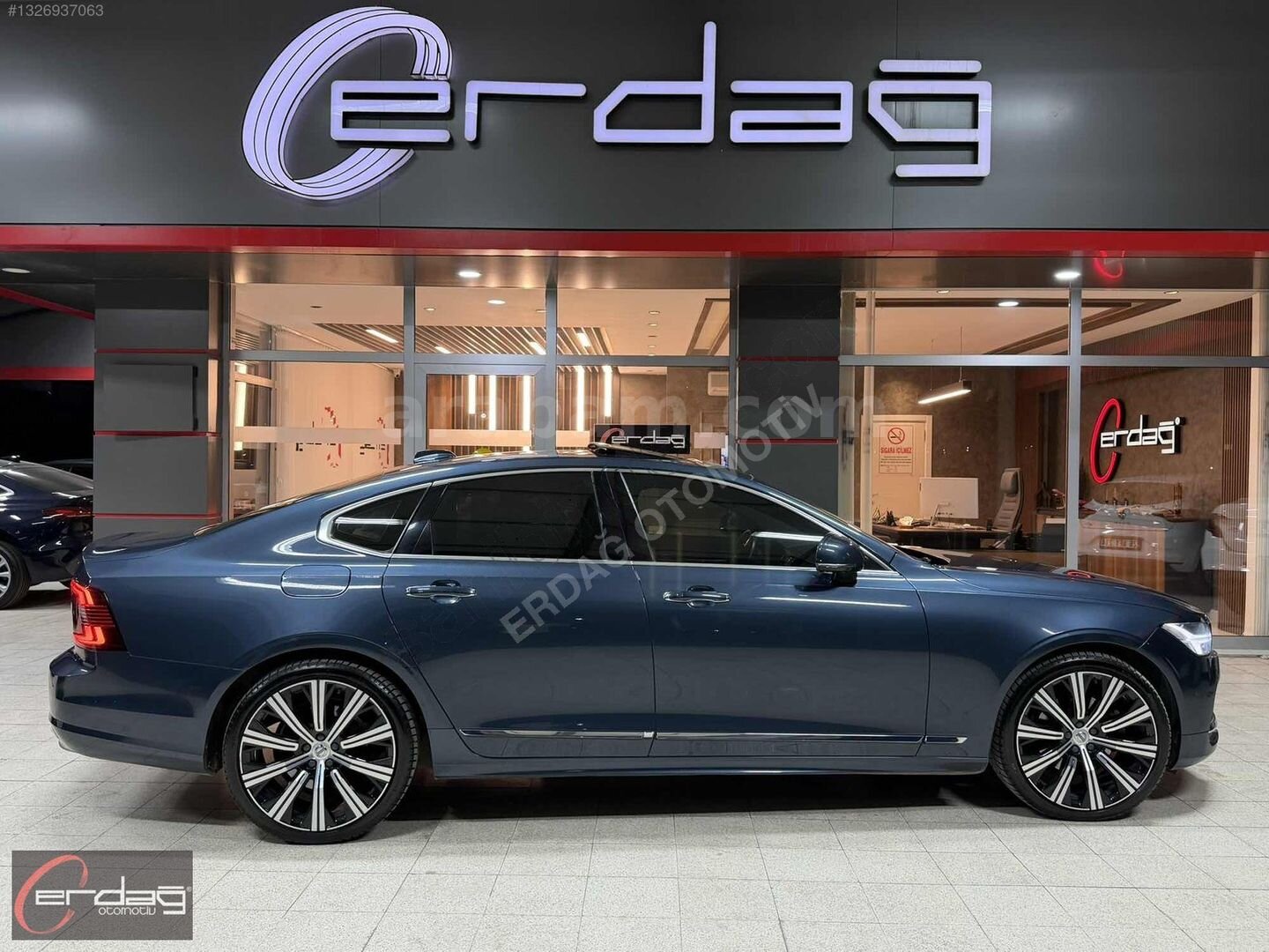 Galeriden Volvo S90 2.0 D B5 Plus Bright 2021 Model Eskişehir 127.000 km Mavi 6