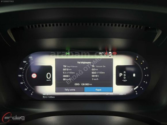 ERDAĞDAN 2021 VOLVO S 90 2.0 D B5 PLUS BRİGHT BOYASIZ S.BAKIMLI
