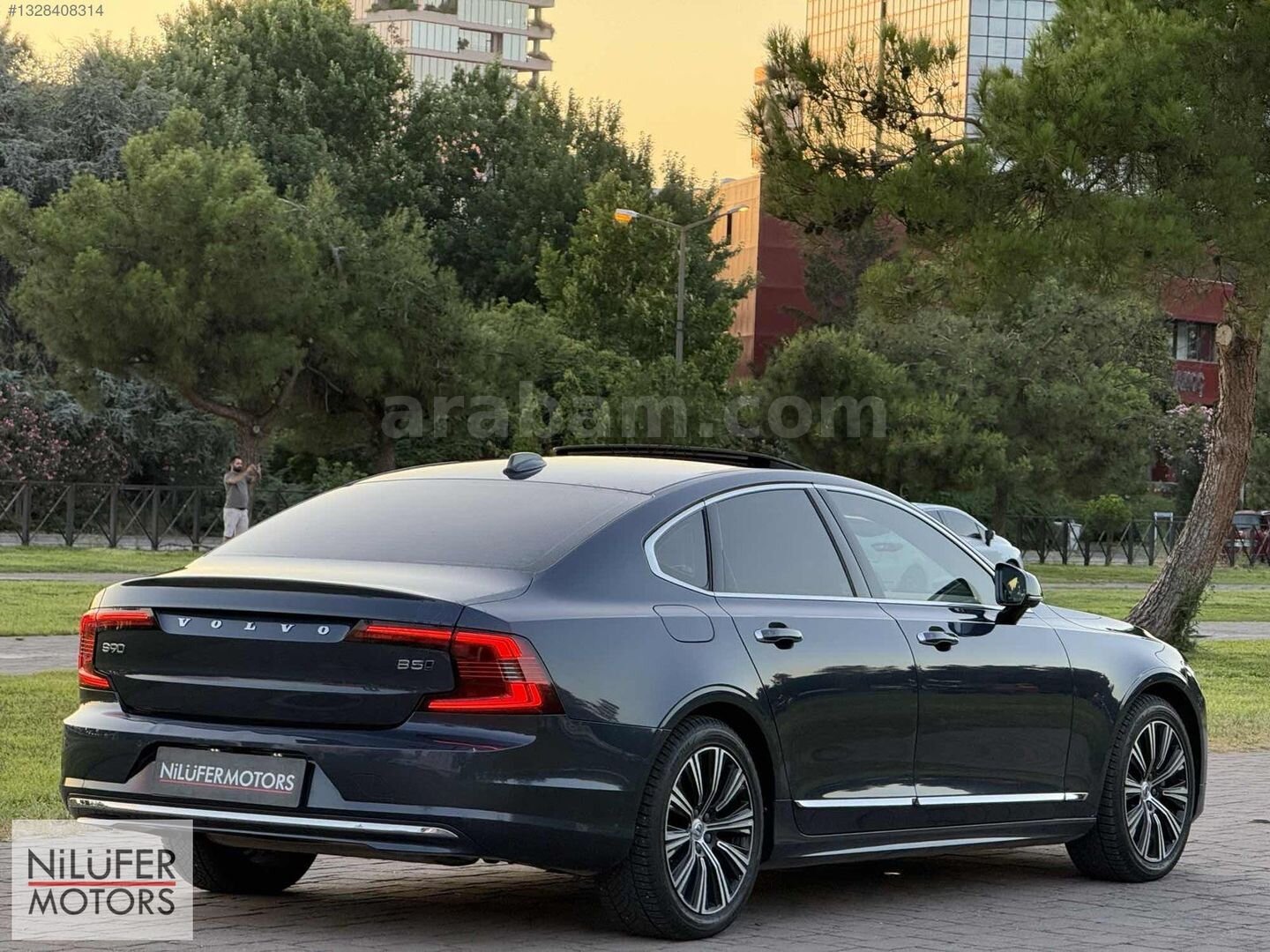 Galeriden Volvo S90 2.0 D B5 Inscription 2020 Model Bursa 109.000 km Mavi 6