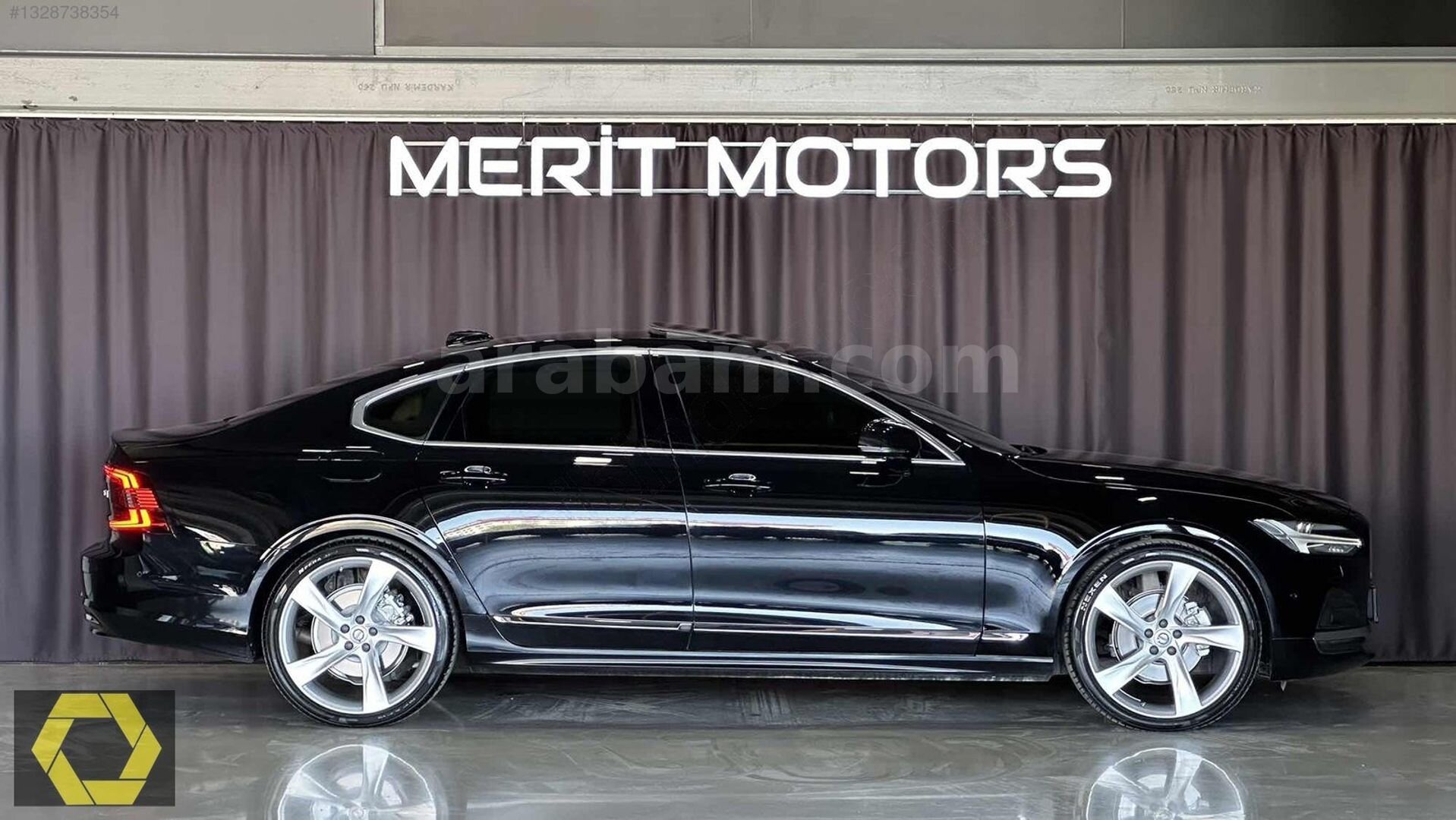 Galeriden Volvo S90 2.0 D B5 Plus Bright 2022 Model İstanbul 71.500 km Siyah 4