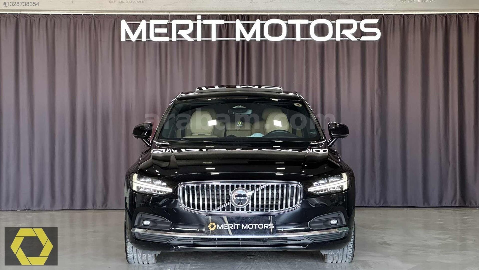 Galeriden Volvo S90 2.0 D B5 Plus Bright 2022 Model İstanbul 71.500 km Siyah 2