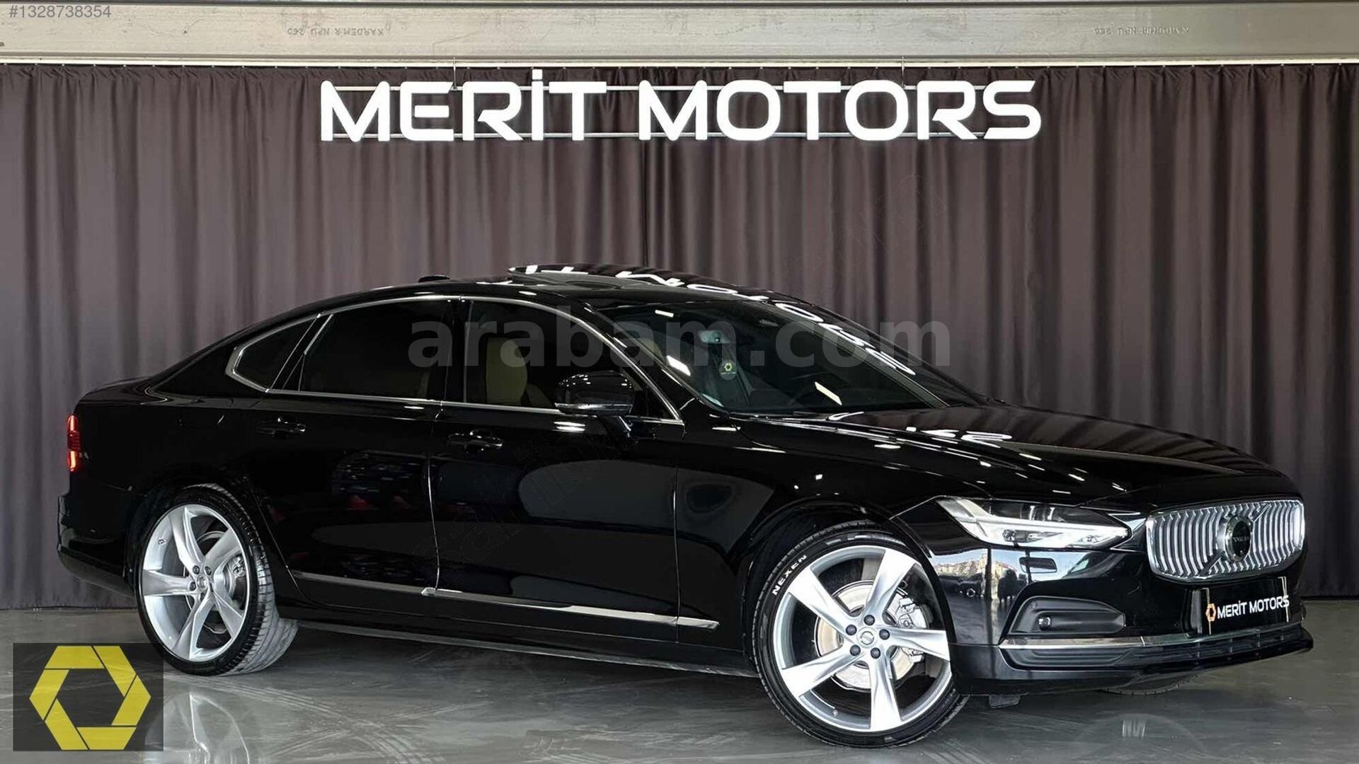 Galeriden Volvo S90 2.0 D B5 Plus Bright 2022 Model İstanbul 71.500 km Siyah 3