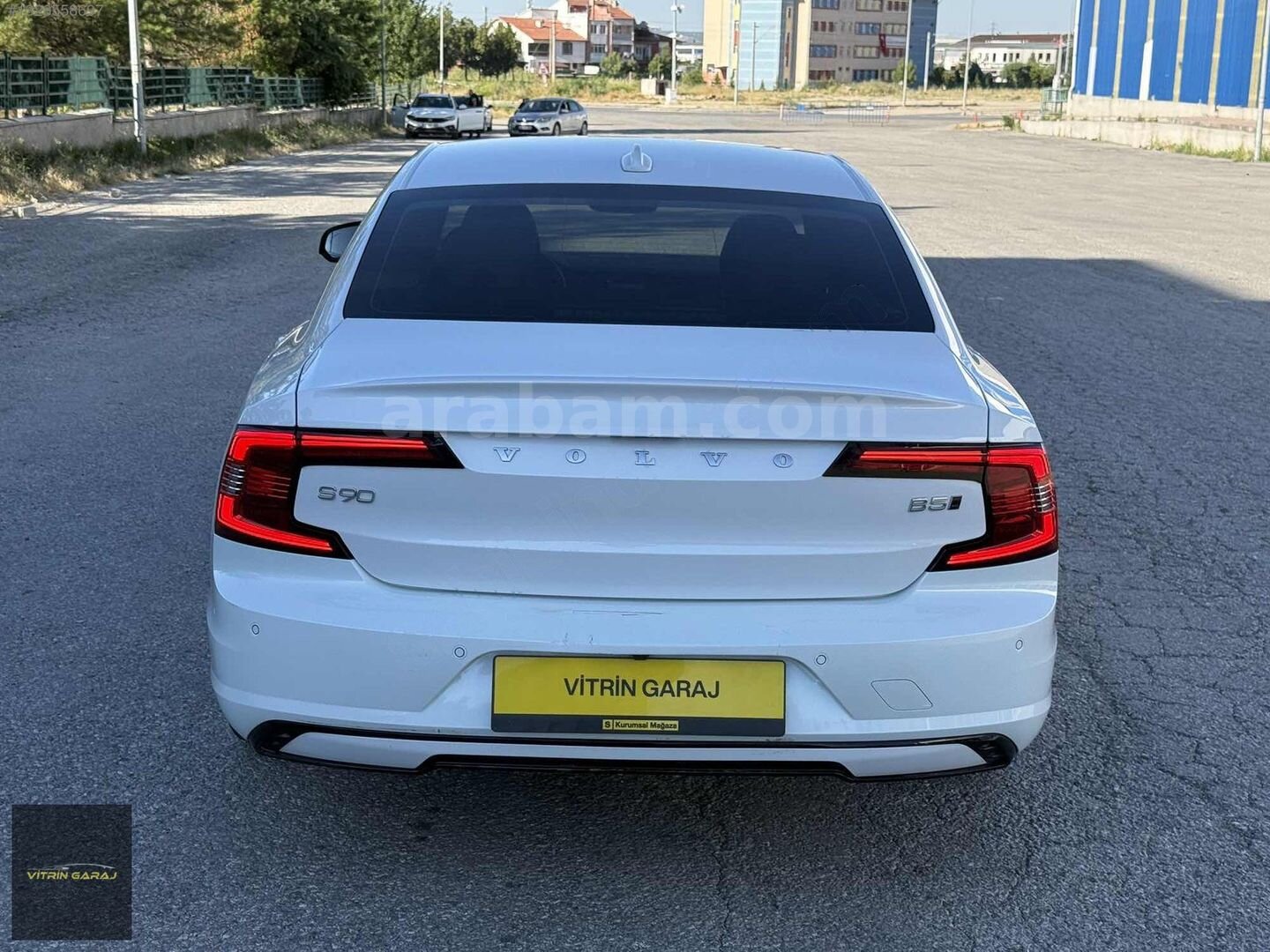 Galeriden Volvo S90 2.0 D B5 Plus Dark 2022 Model Kütahya 70.000 km Beyaz 6