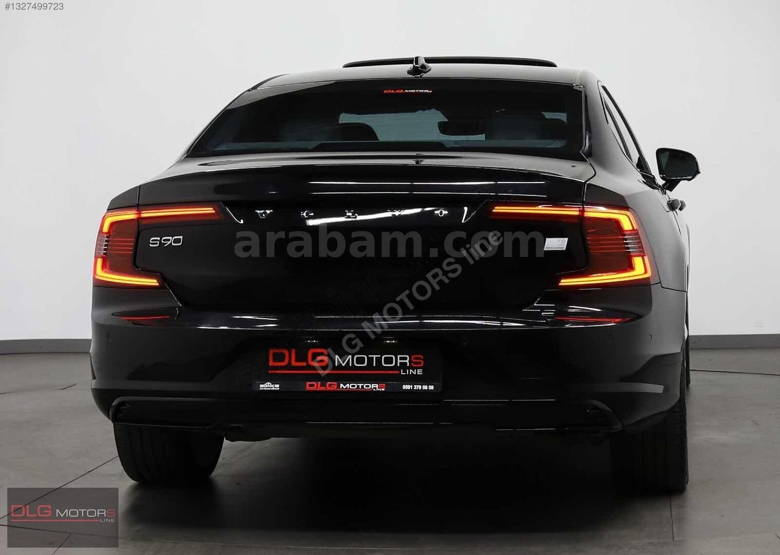 Galeriden Volvo S90 2.0 T8 Recharge Plus Dark 2023 Model İstanbul 42.450 km Siyah 5