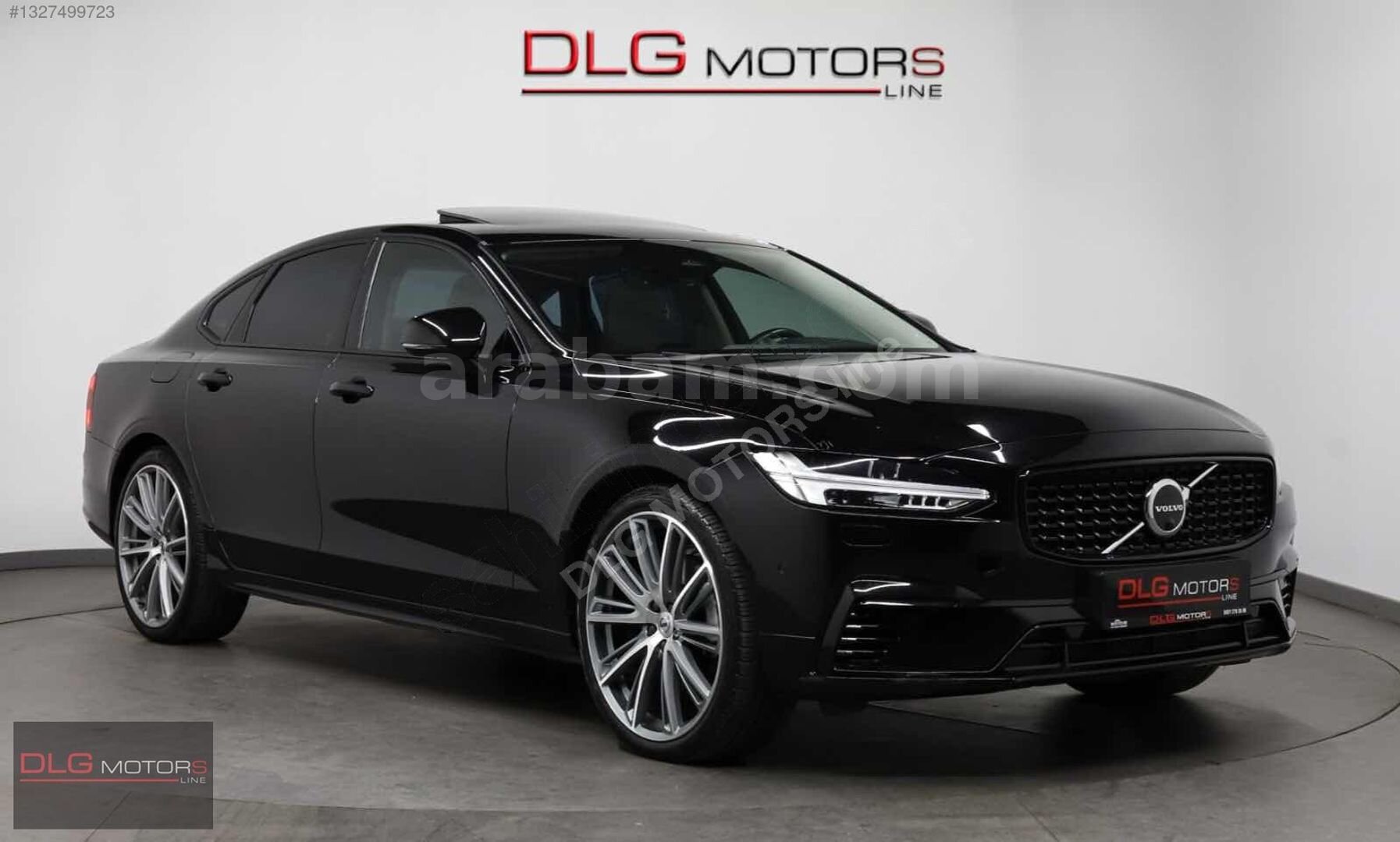 Galeriden Volvo S90 2.0 T8 Recharge Plus Dark 2023 Model İstanbul 42.450 km Siyah 1