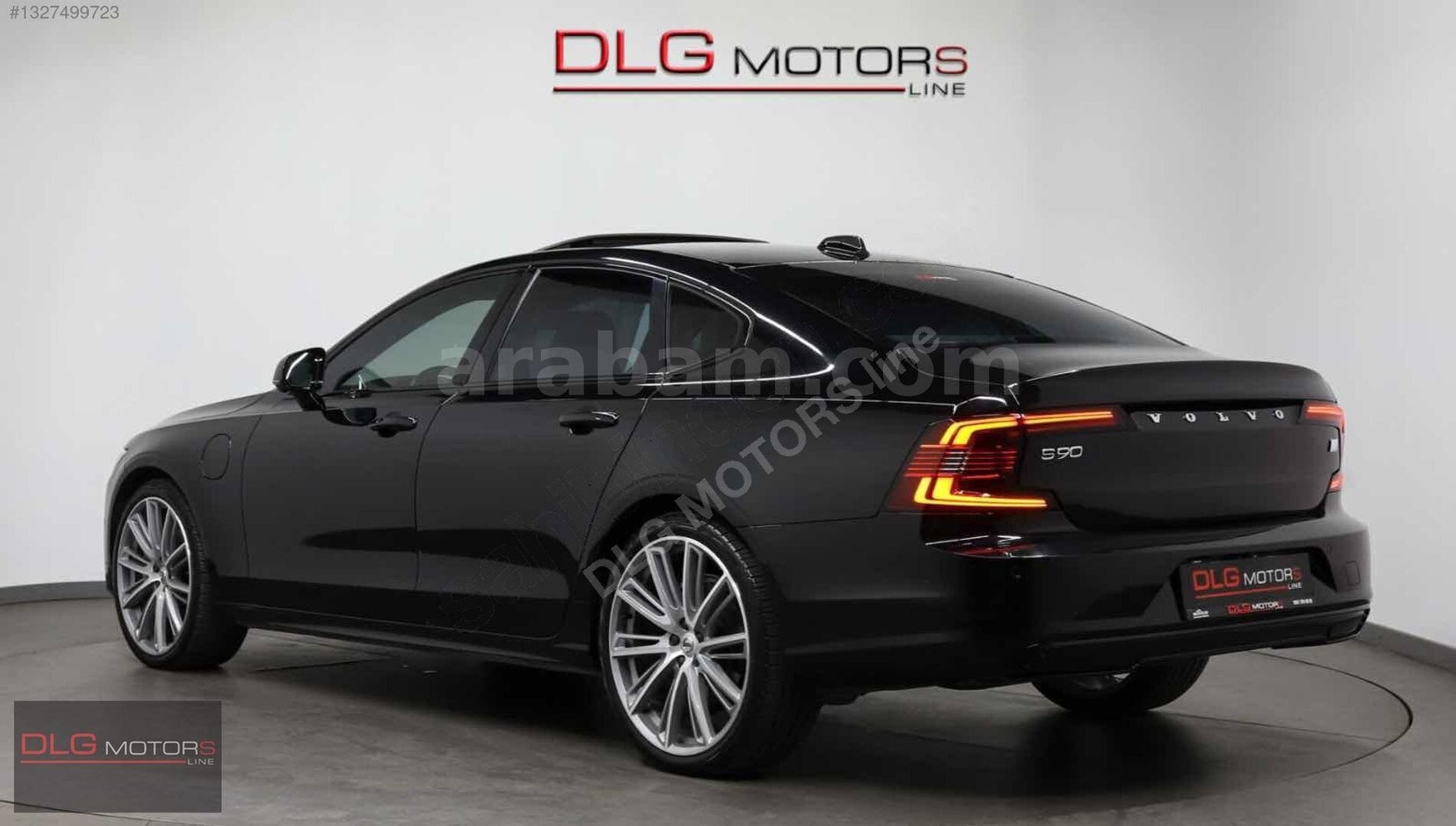 Galeriden Volvo S90 2.0 T8 Recharge Plus Dark 2023 Model İstanbul 42.450 km Siyah 4