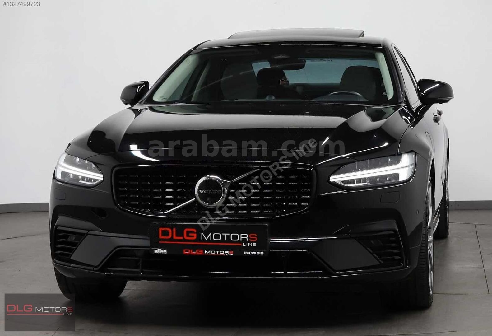 Galeriden Volvo S90 2.0 T8 Recharge Plus Dark 2023 Model İstanbul 42.450 km Siyah 3
