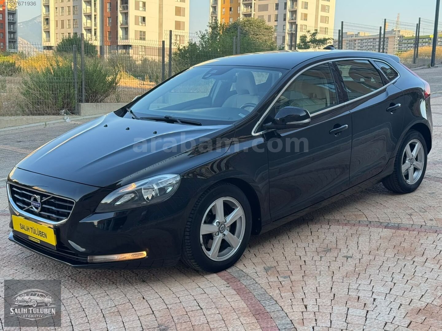 Galeriden Volvo V40 1.6 D Premium 2015 Model Antalya 115.000 km Siyah 5