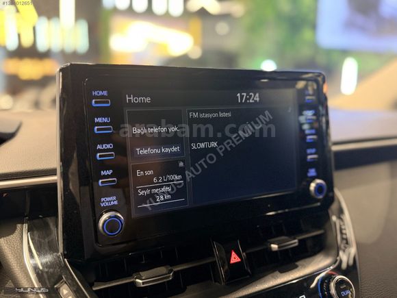 *YUNUS AUTO* 2020 COROLLA FLAME-X PACK/SANRUF/CARPLAY/GERİ GÖRÜŞ