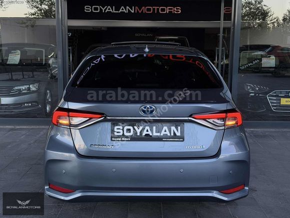 2023 ÇIKIŞLI 37.000 KM'DE COROLLA HYBRİD FLAME X-PACK SERVİS BKM