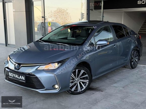 2023 ÇIKIŞLI 37.000 KM'DE COROLLA HYBRİD FLAME X-PACK SERVİS BKM