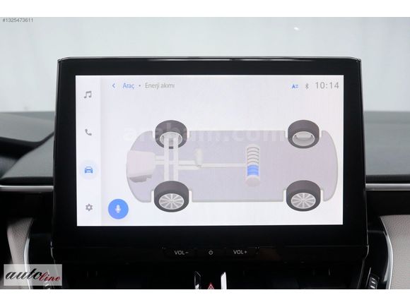 AUTOLİNE DAN 2023 ÇOK TEMİZ COROLLA HYBRİD FLAME X
