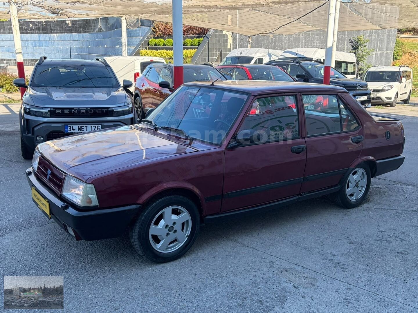 Galeriden Tofaş Doğan 1.6 ie 2000 Model İstanbul 250.000 km Bordo 6