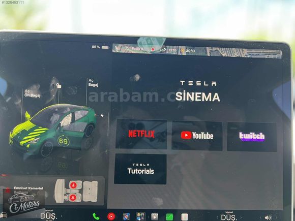CO MOTORS'DAN 2023 TESLA MODEL Y PERFORMANCE 534 HP ÖZEL KOMBİN