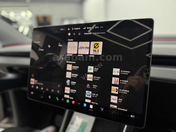 2025 TESLA RWD 14.000KM JUNİPER/CAM TAVAN/ARKA EKRAN/OTOPLT/FULL