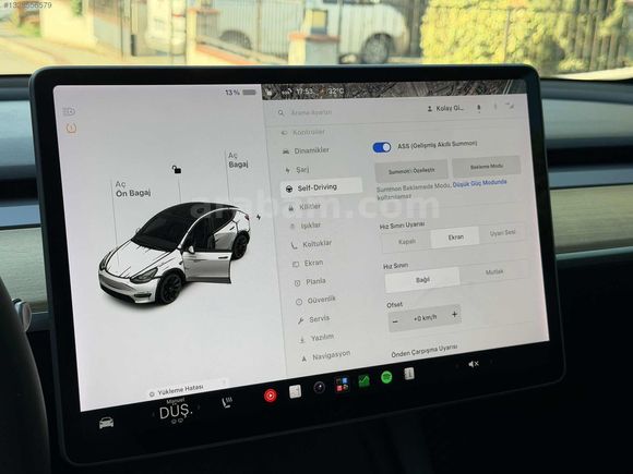2022 ÇIKIŞLI VAKUM AUTO PILOT MODEL Y HATASIZ BOYASIZ TRAMERSİZ