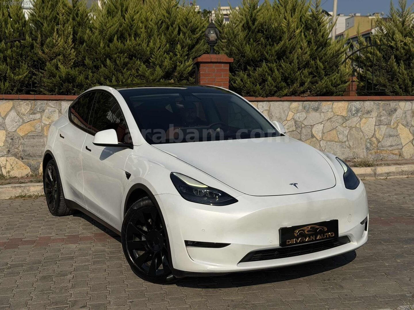 Galeriden Tesla Model Y Long Range AWD 2021 Model İzmir 64.000 km Beyaz 6