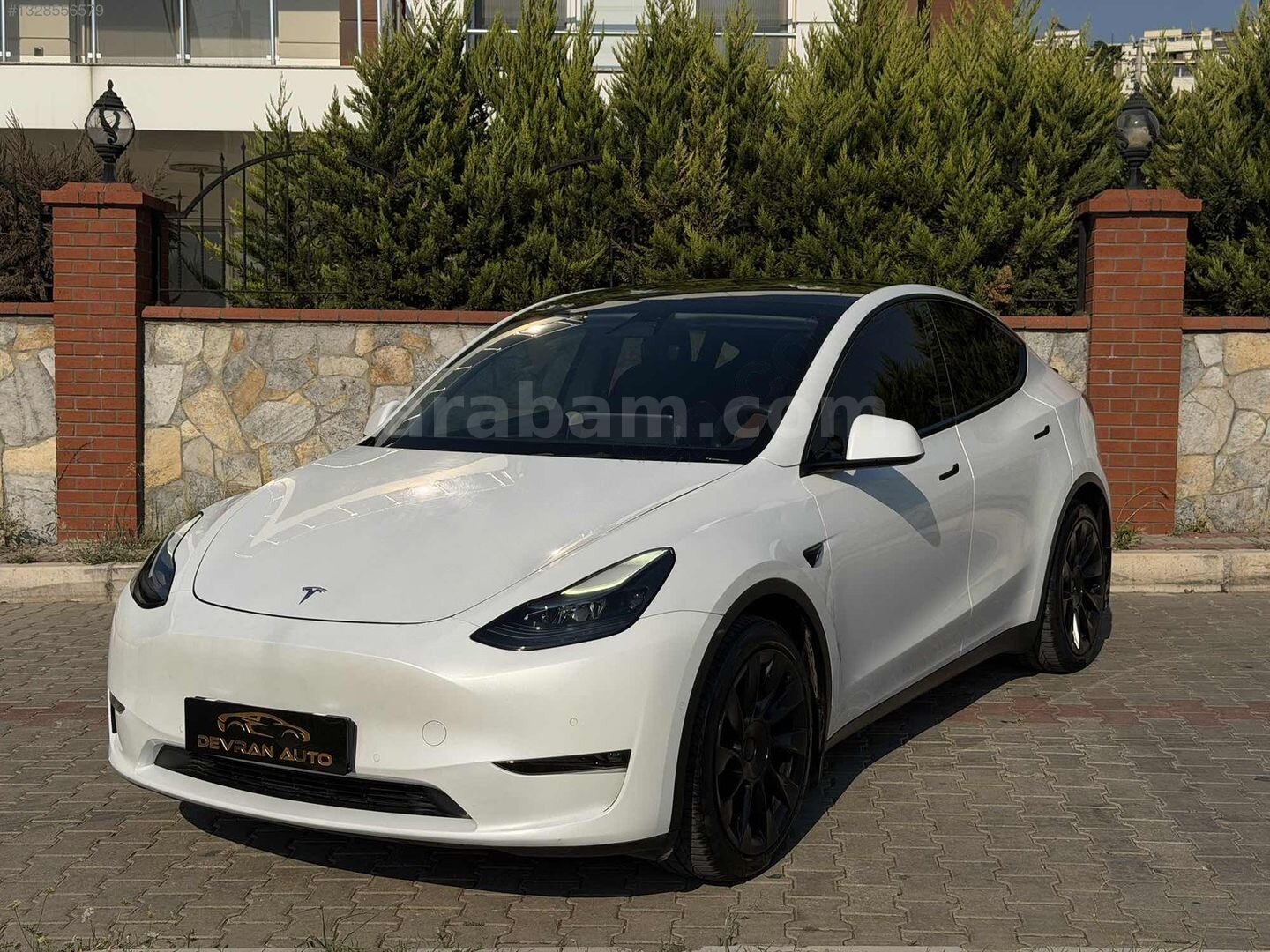 Galeriden Tesla Model Y Long Range AWD 2021 Model İzmir 64.000 km Beyaz 2