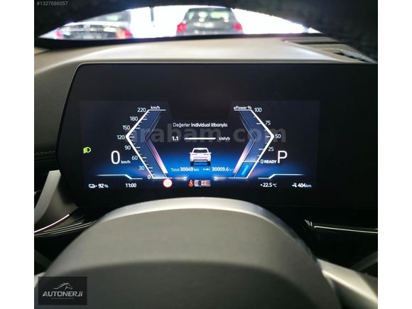 AUTONERJİ'DEN 2024 BMW İX1 eDRİVE20 TABA DERİ ISITMA E SİM 204HP
