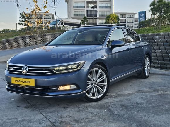 2.0 4x4 HİGLİNE PASSAT CAMTAVAN MAVİ BAKIMLI