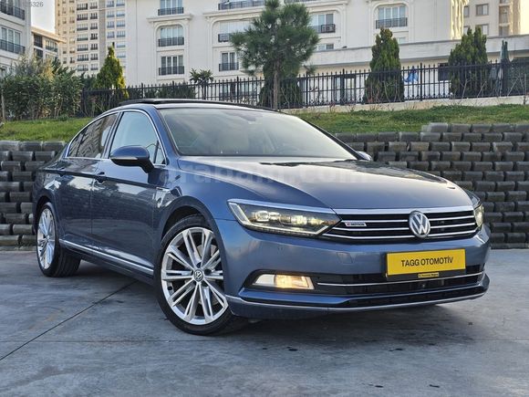 2.0 4x4 HİGLİNE PASSAT CAMTAVAN MAVİ BAKIMLI
