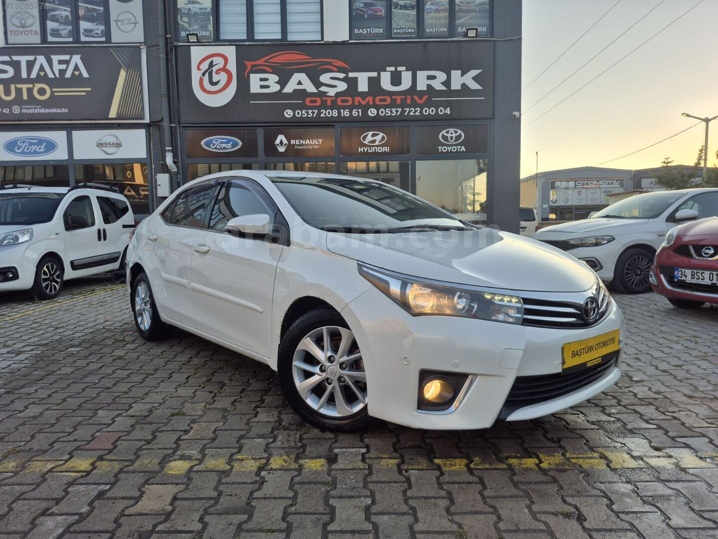 Galeriden Toyota Corolla 1.4 D-4D Premium 2016 Model Afyonkarahisar 100.000 km Beyaz 1