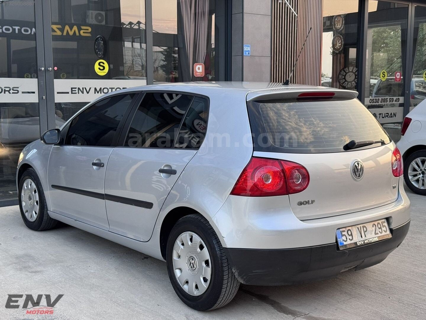 Galeriden Volkswagen Golf 1.6 Primeline 2008 Model Tekirdağ 117.000 km Gri 5