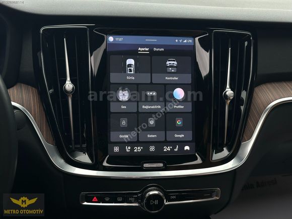 2023 Çıkış VOLVO S60 PLUS BRİGHT CamTav+HARMAN+Taba SERVS BAKIM