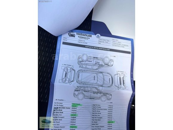 MONZA I 2020 MODEL 4x4 DUSTER DÜŞÜK KM