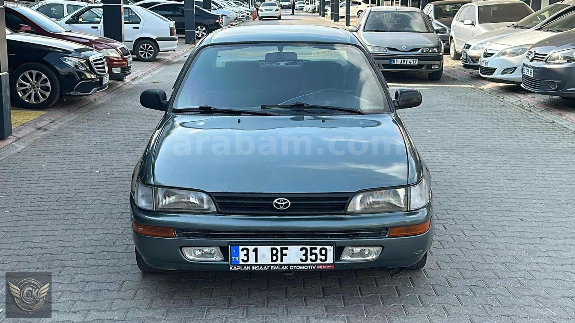 Galeriden Toyota Corolla 1.6 GLi 1996 Model Adana 344.000 km Lacivert 1