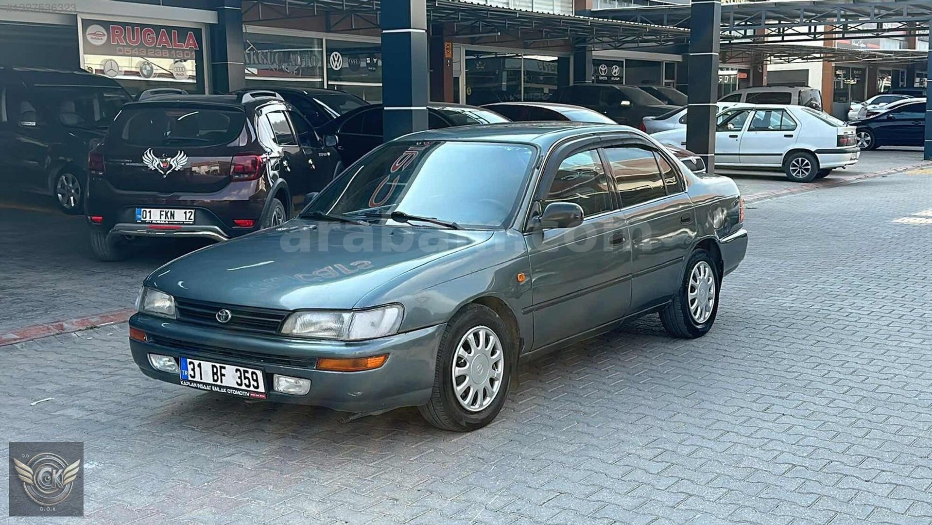 Galeriden Toyota Corolla 1.6 GLi 1996 Model Adana 344.000 km Lacivert 6
