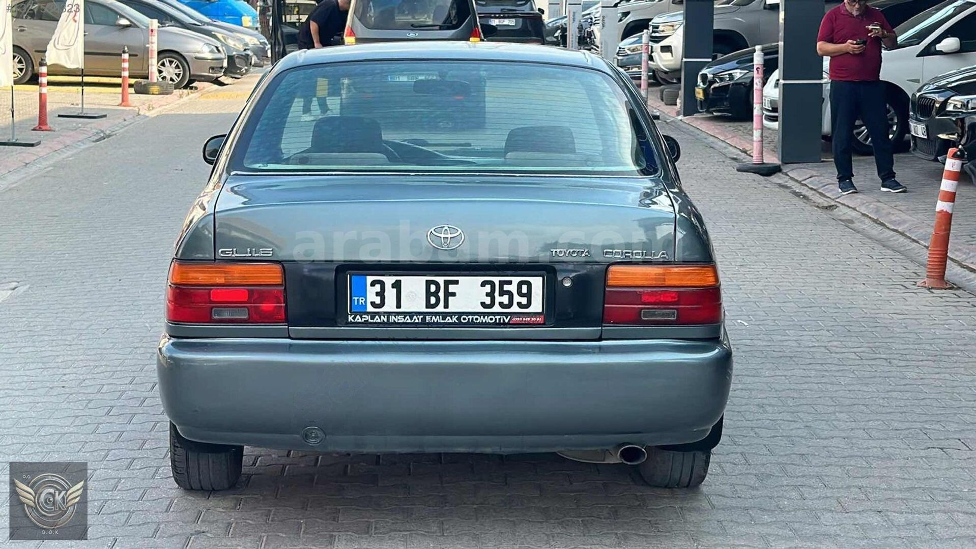 Galeriden Toyota Corolla 1.6 GLi 1996 Model Adana 344.000 km Lacivert 3