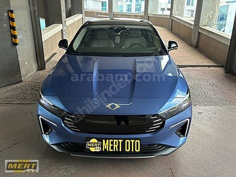 Galeriden TOGG T10F V2 Uzun Menzil 2025 Model İstanbul 15.854 km Mavi